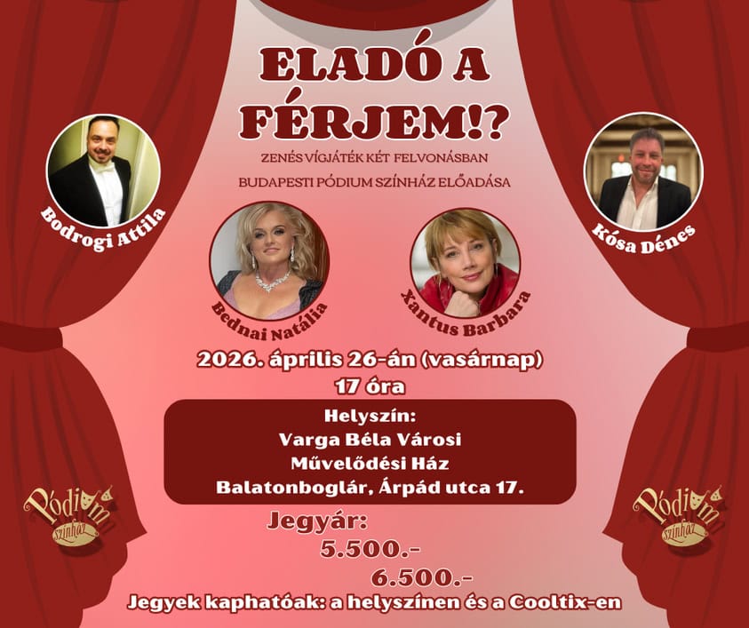 Eladó a férjem!? - Balatonboglár