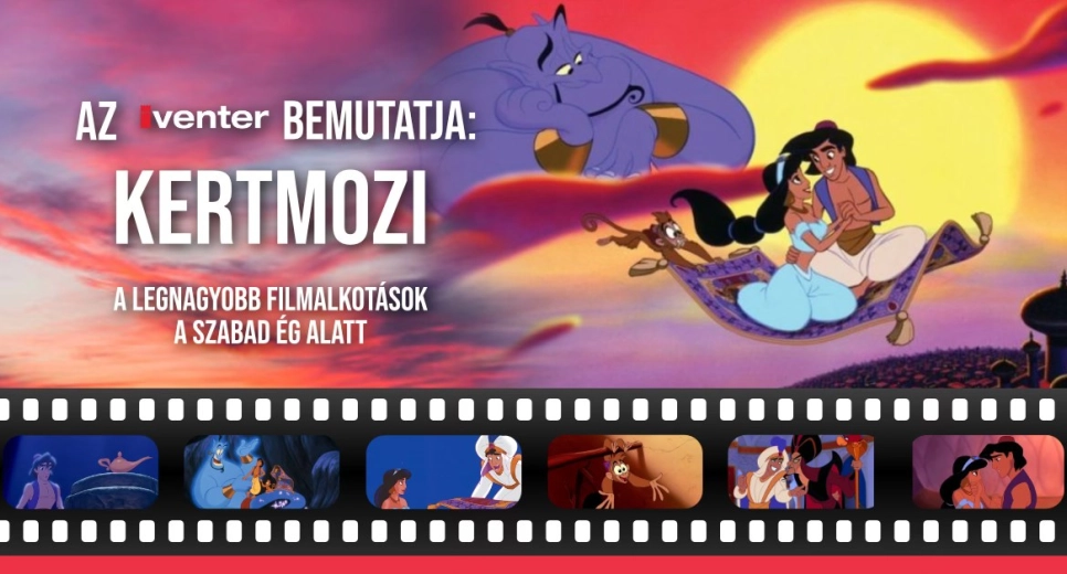 Kertmozi esemény, filmvetítés a Balaton partján, csodás éjszakai hangulatban.