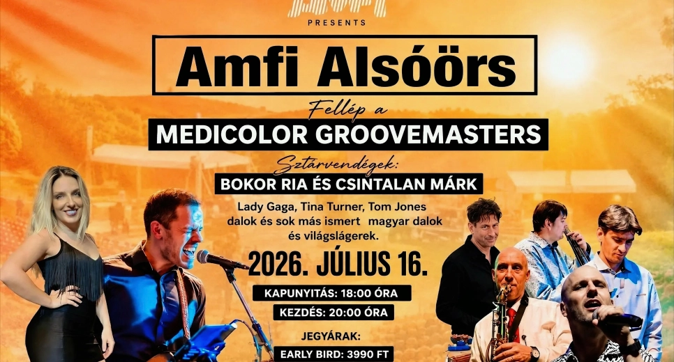 Medicolor Groovemasters - AMFI Alsóörs