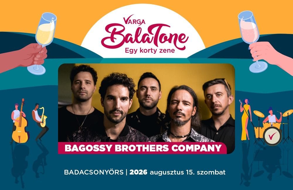 Bagossy Brothers Company koncert plakát