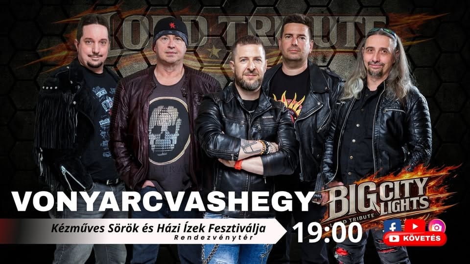 Vonyarcvashegyi zenekar a Kézműves Sörök és Hází Ízek Fesztiválján