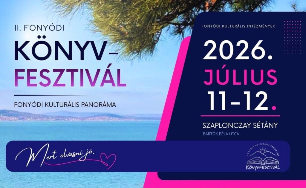 II. Fonyódi Könyvfesztivál plakátja, Fonyód
